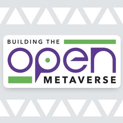 Building the Open Metaverse podcast logo